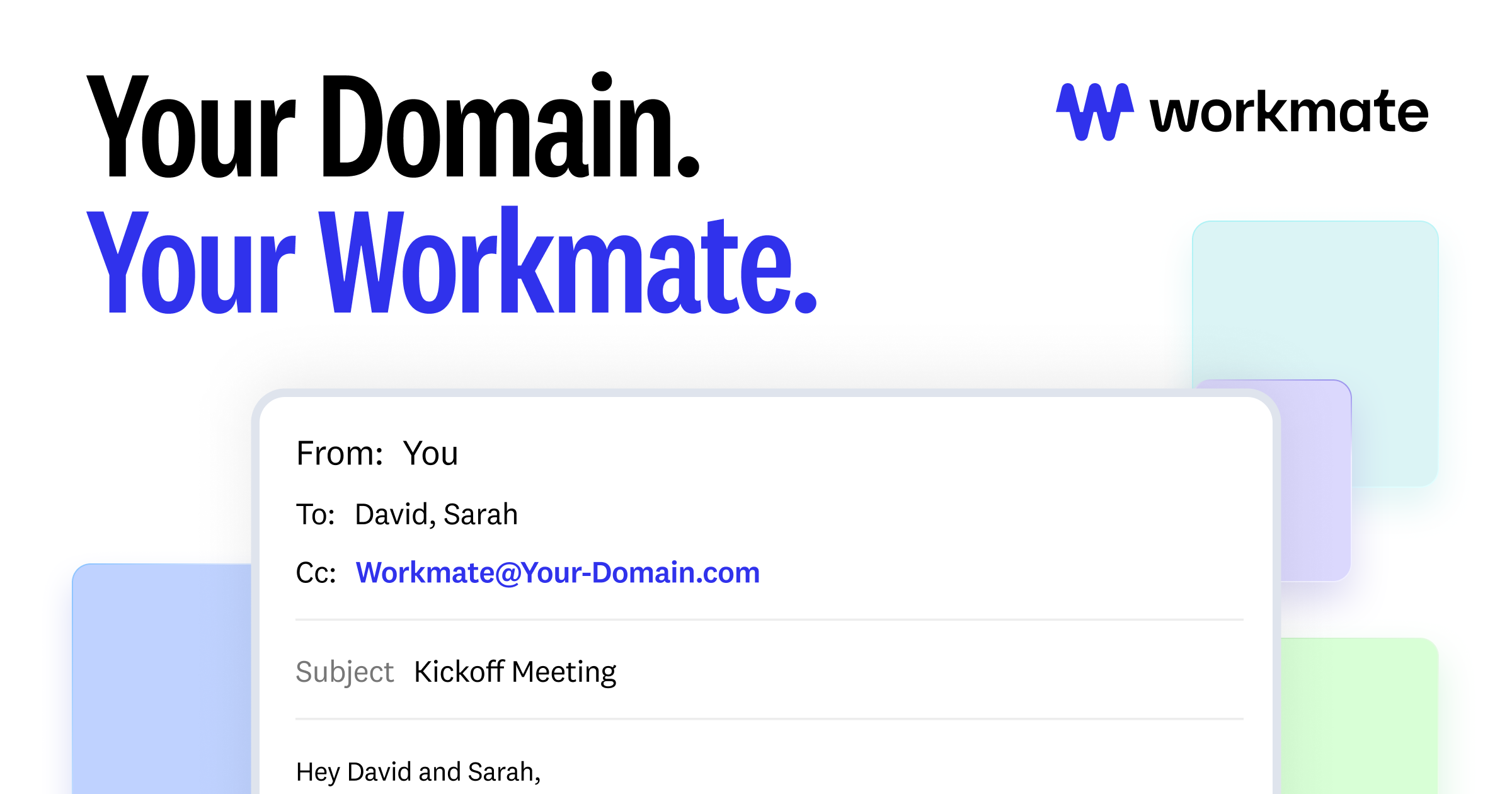 Workmate Scheduler on Your Domain: Professional AI Scheduling That Matches Your Brand