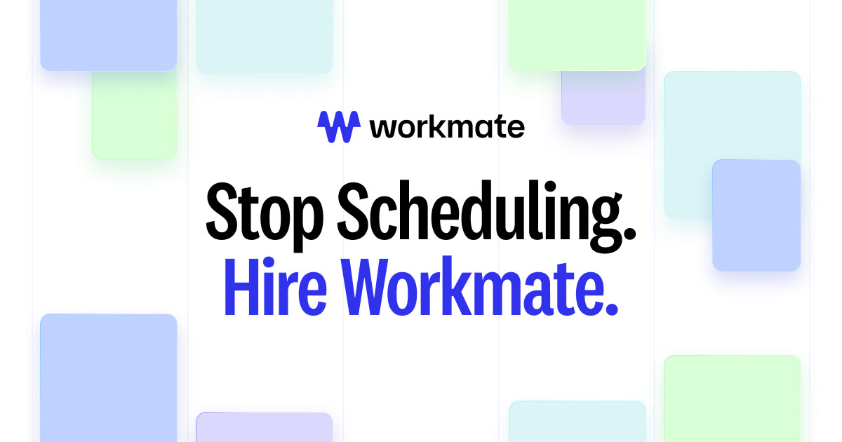 Introducing the Workmate Scheduler Beta: Your AI-Powered Executive Assistant