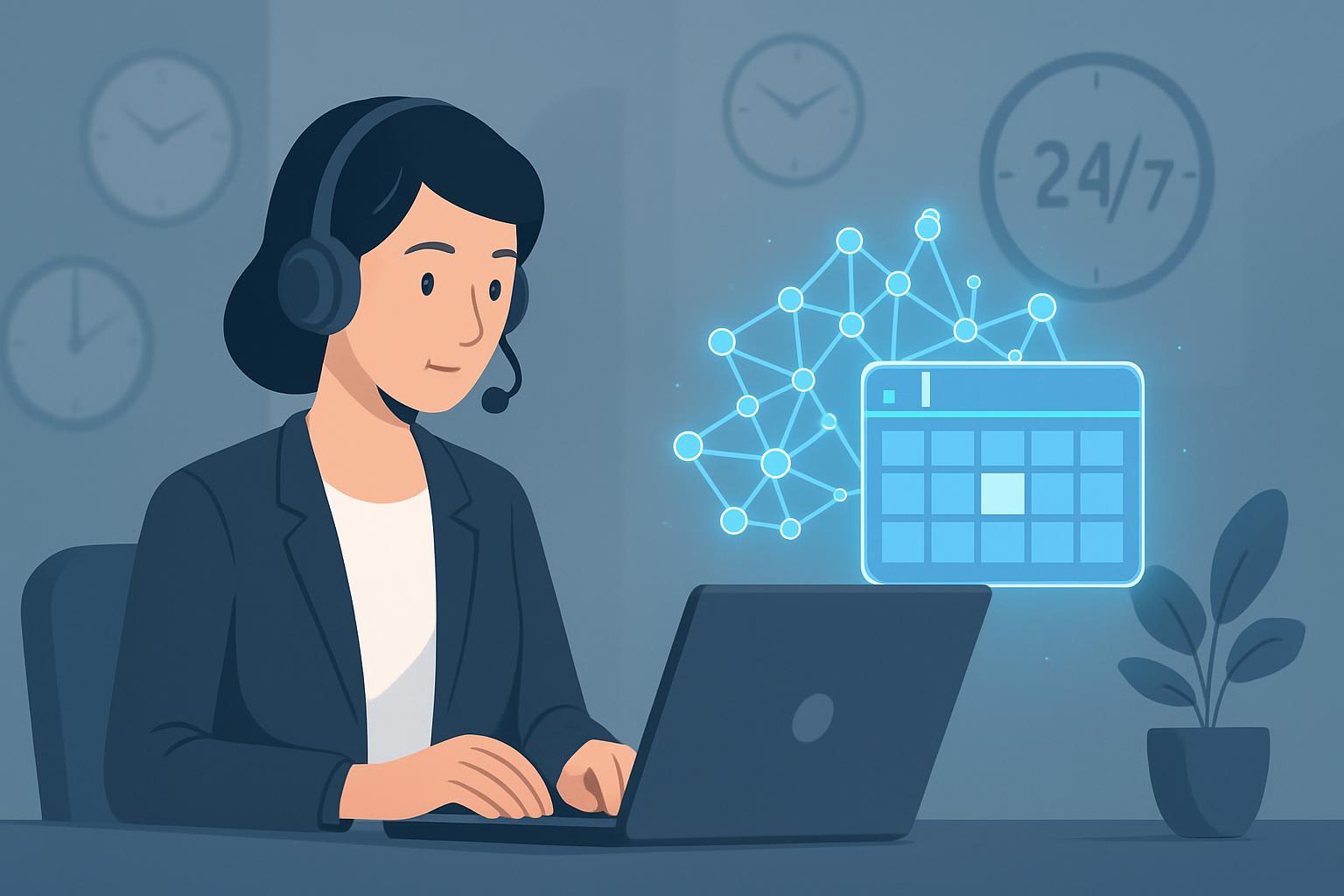 24/7 Scheduling Coverage: When You Need Human Assistants Backed by AI