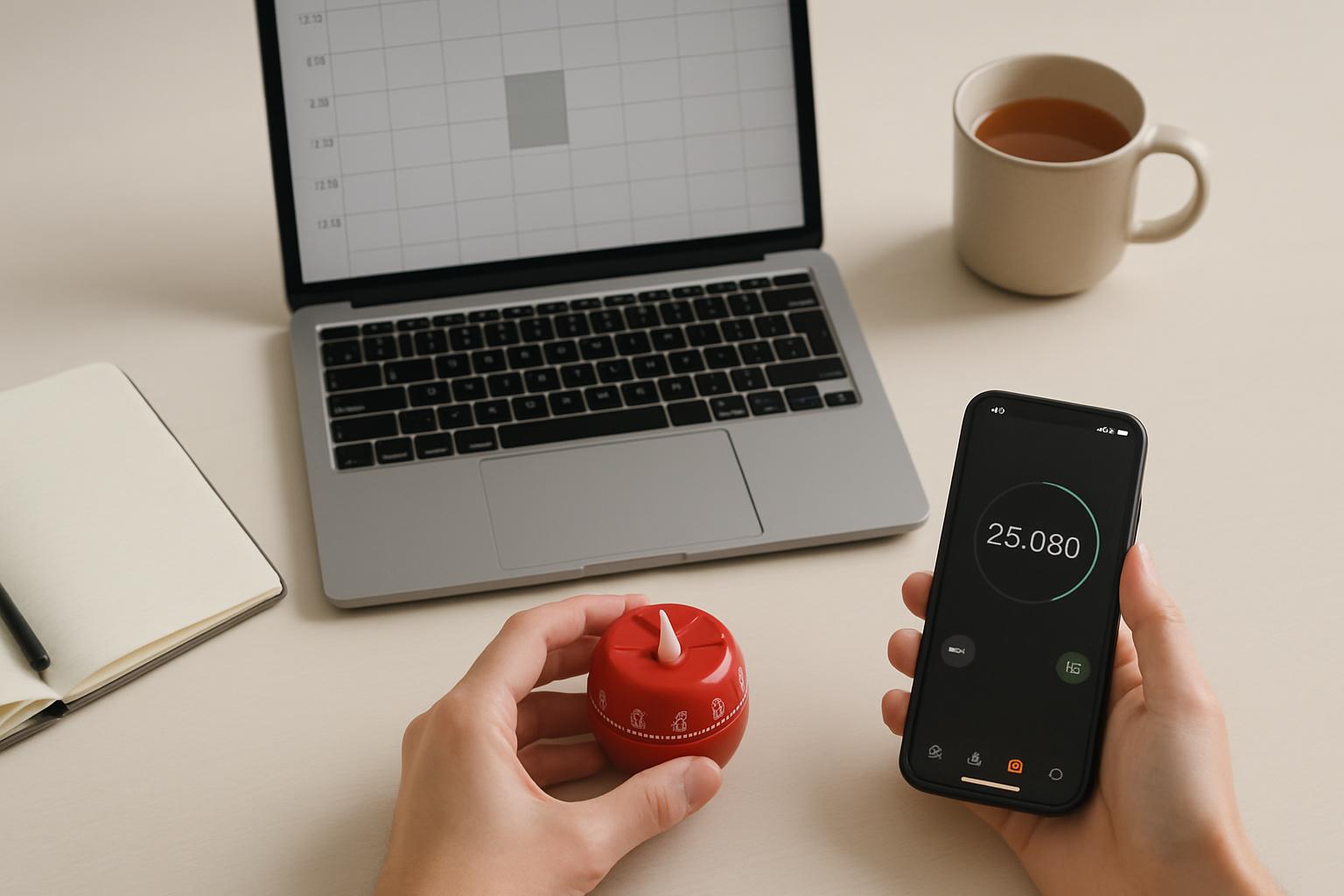 Pomodoro Between Meetings: 10 Micro-Rituals to Capture Focus in 10–15 Minute Gaps