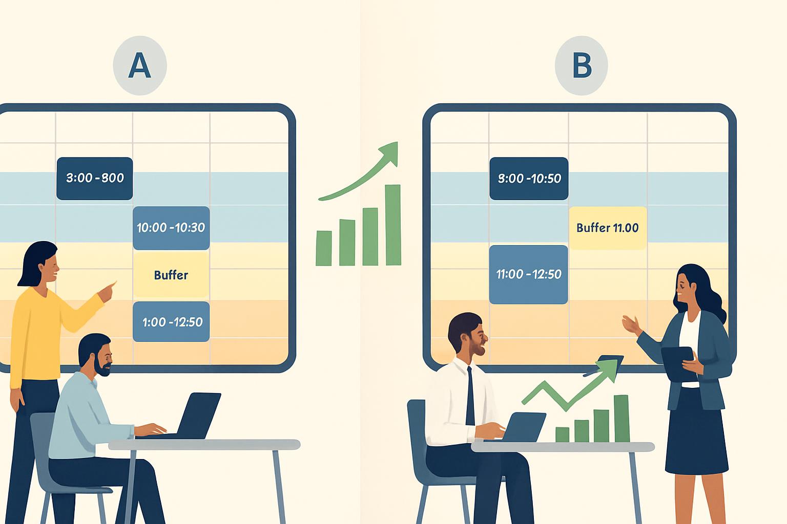 Calendar Experiments: A/B Testing Meeting Lengths — Tips