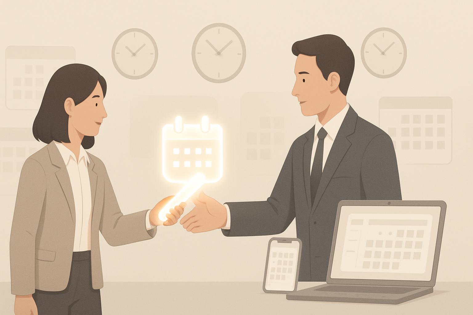 Scheduler Handoff Playbook: Transferring Calendar Control