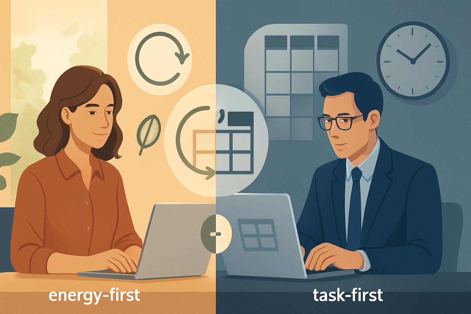 Aligning Scheduling Strategies to Personality: Energy-First
