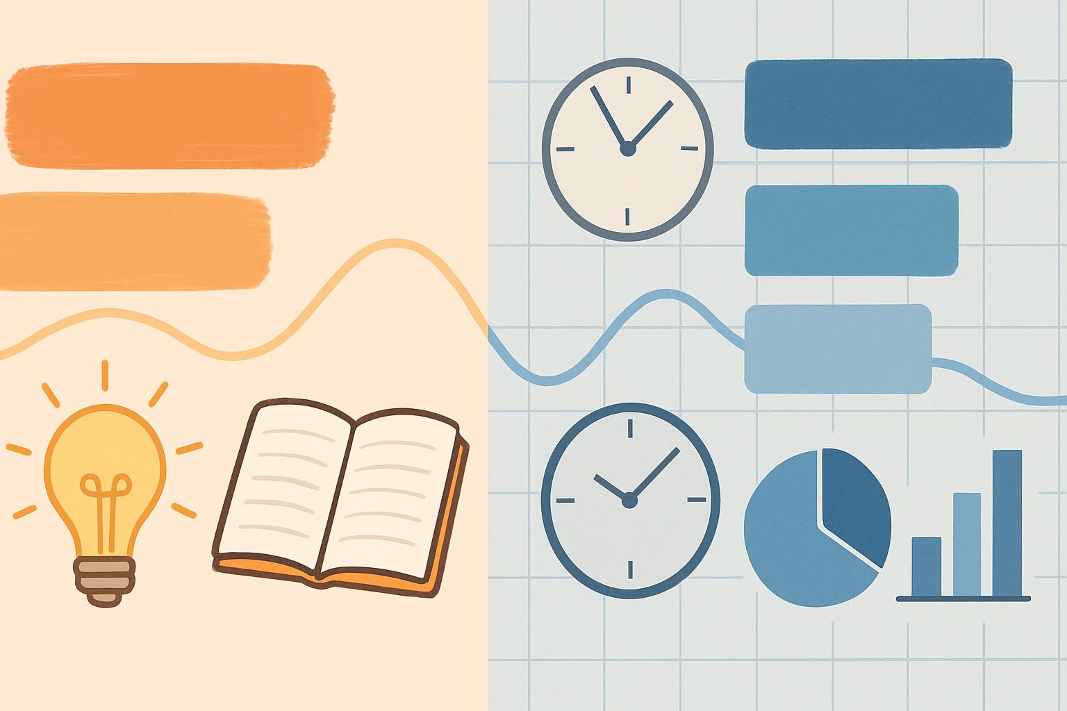 Scheduling for Creative vs Analytical Minds: Block Flow