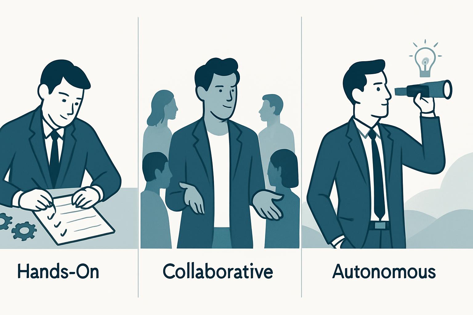 Delegation Temperaments: Hands-On, Collaborative, Autonomous