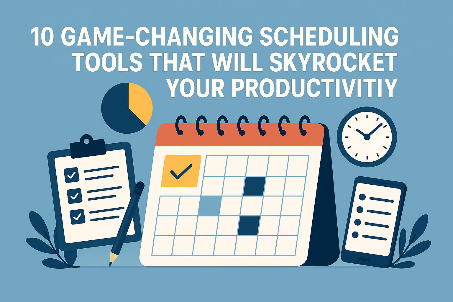 10 Game-Changing Scheduling Tools That Will Skyrocket Your Productivity