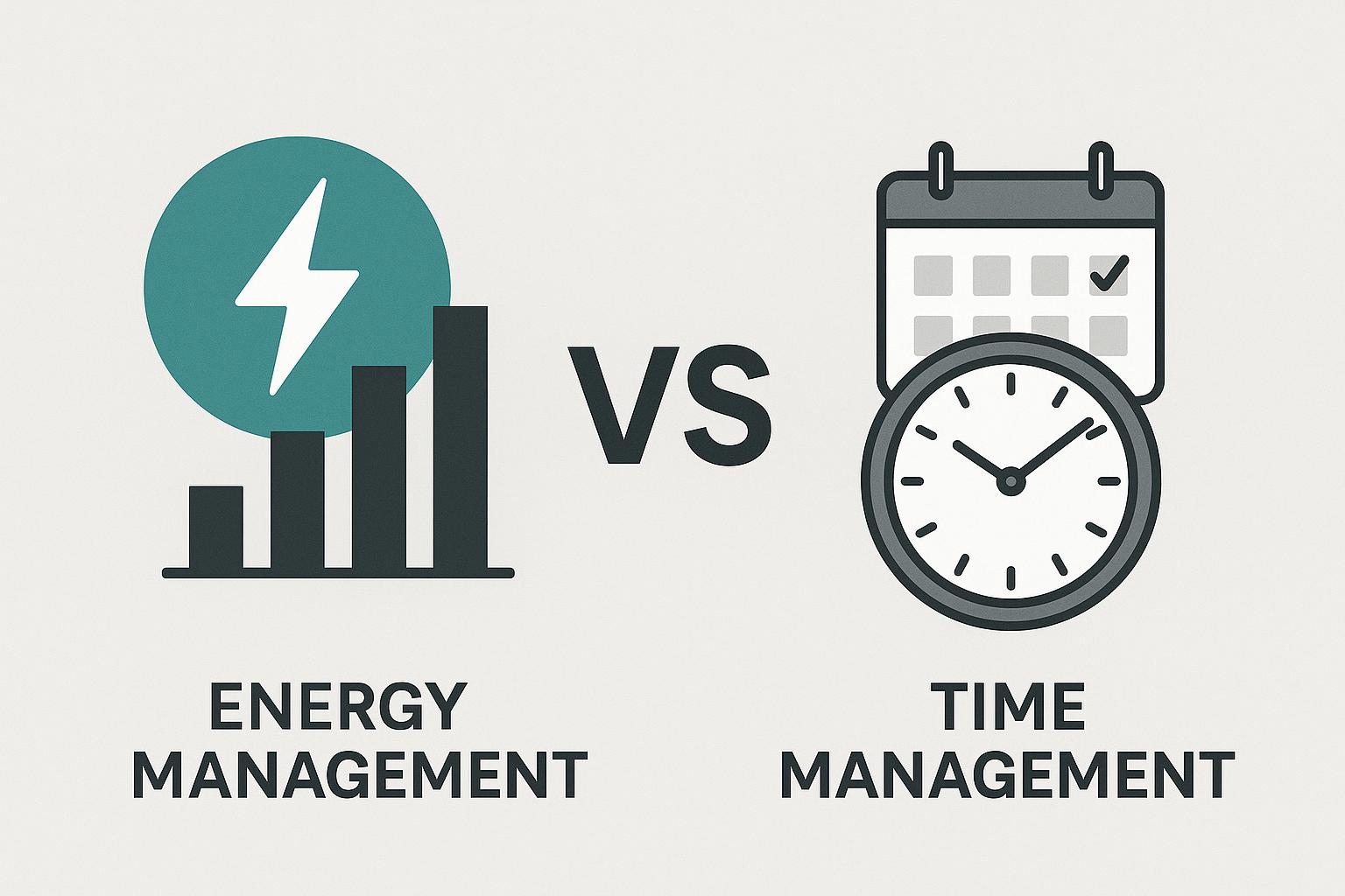 Energy vs. Time: The Essential Guide to Productivity That Actually Works