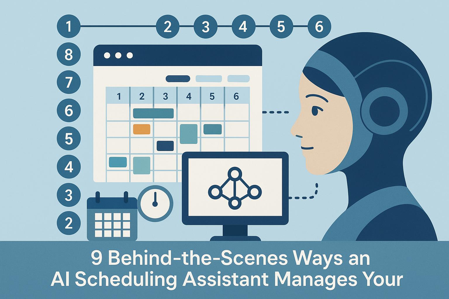 9 Behind-the-Scenes Ways an AI Scheduling Assistant Manages Your Calendar