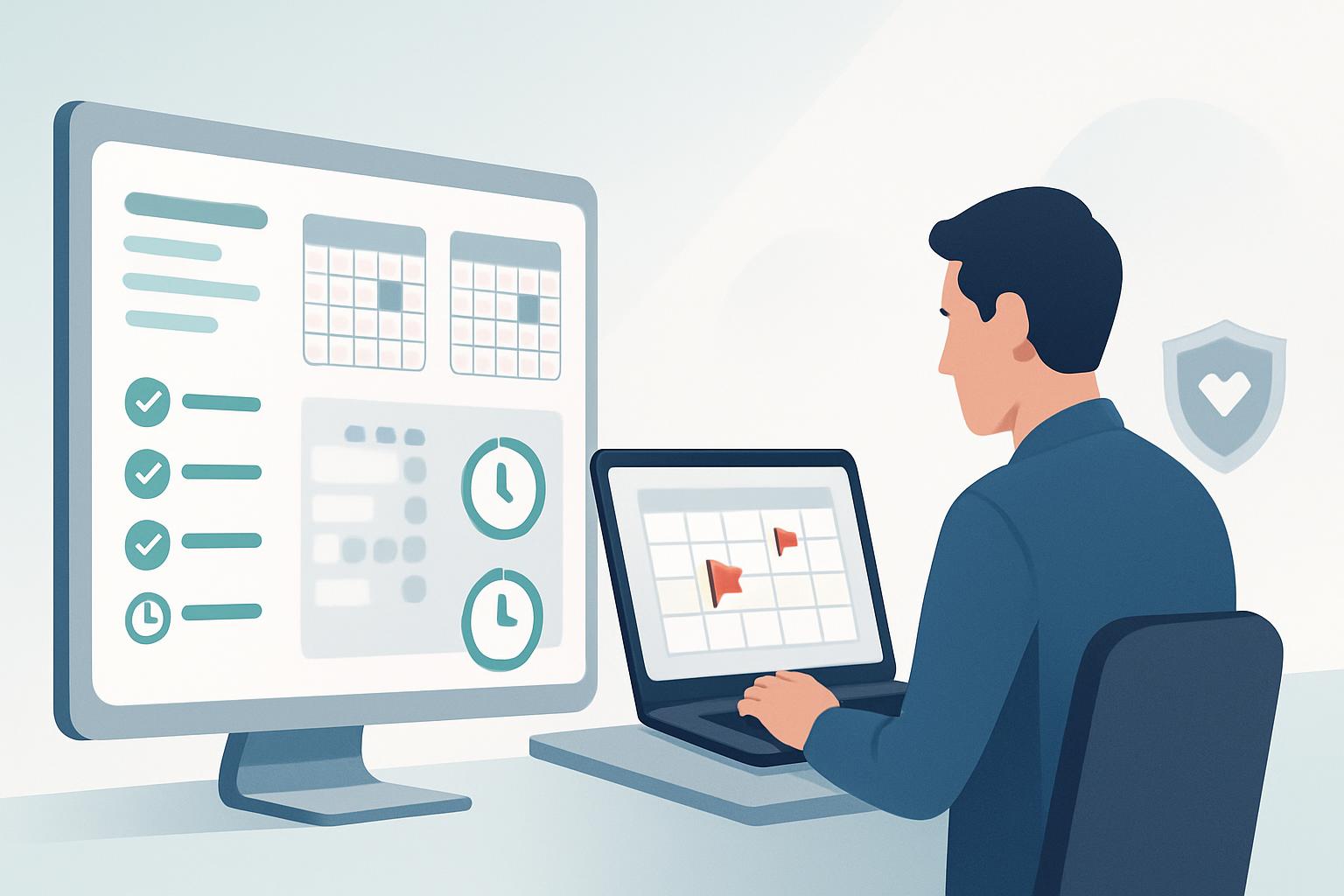 Human‑Plus‑AI Workflow Patterns for Scheduling — Rules