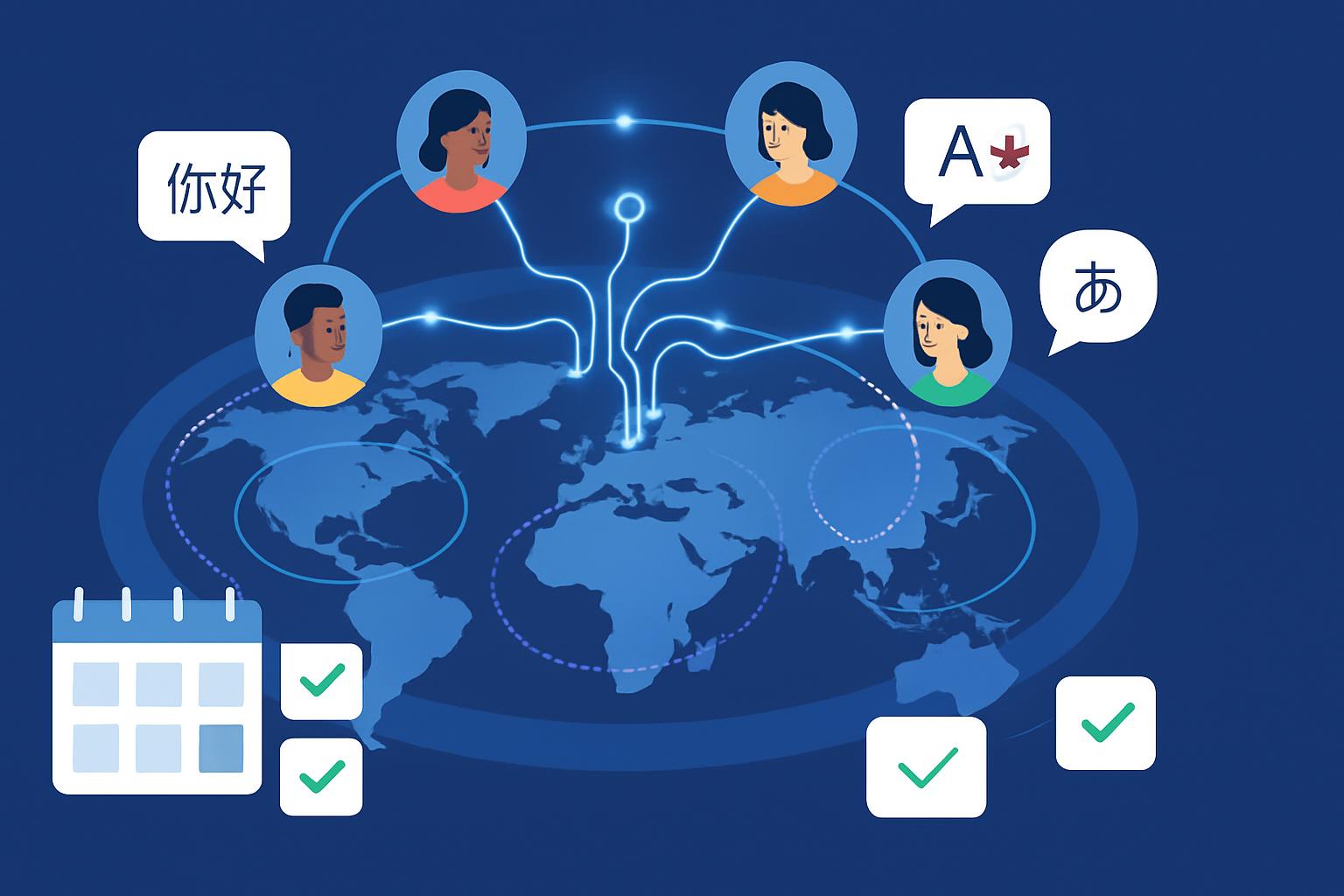 Automating Multilingual and Cross-Cultural Scheduling