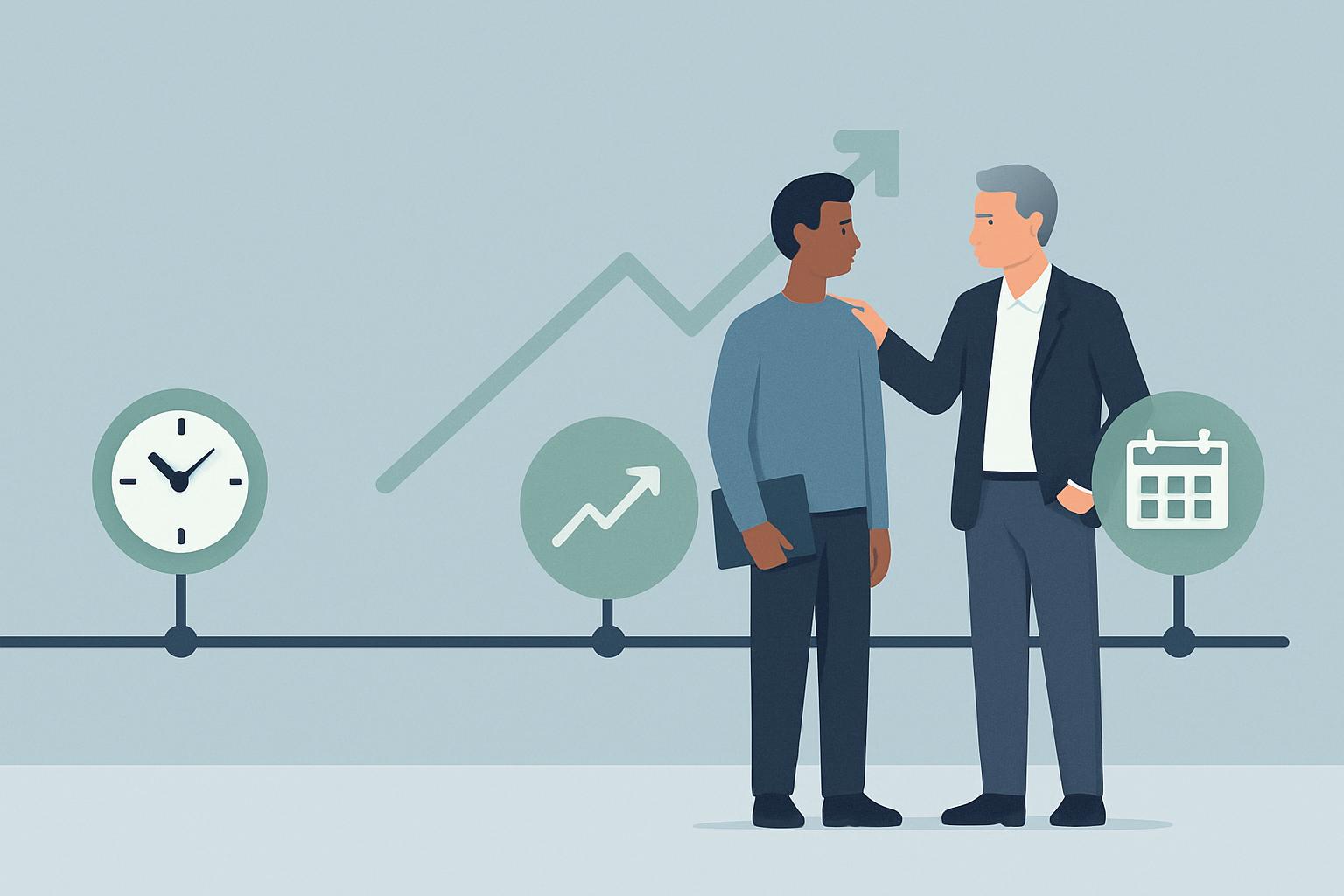 Time-Indexed Mentorship: Scheduling Tiny Mentor Check-Ins