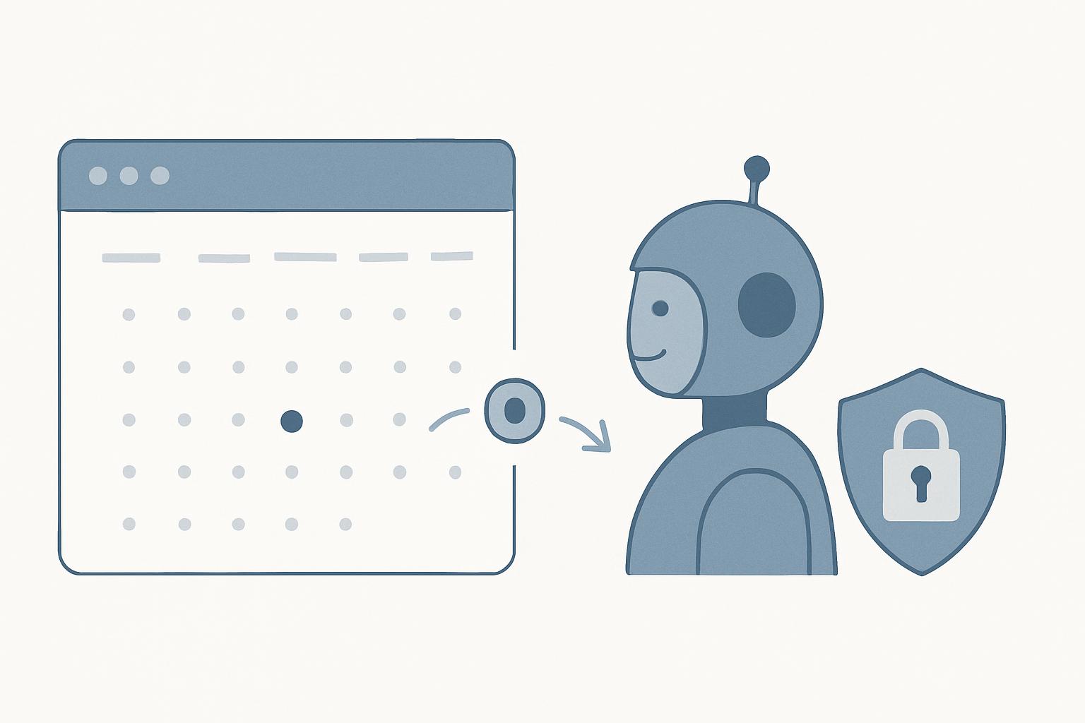 Calendar Data Minimalism: Metadata-Only Sharing for Privacy