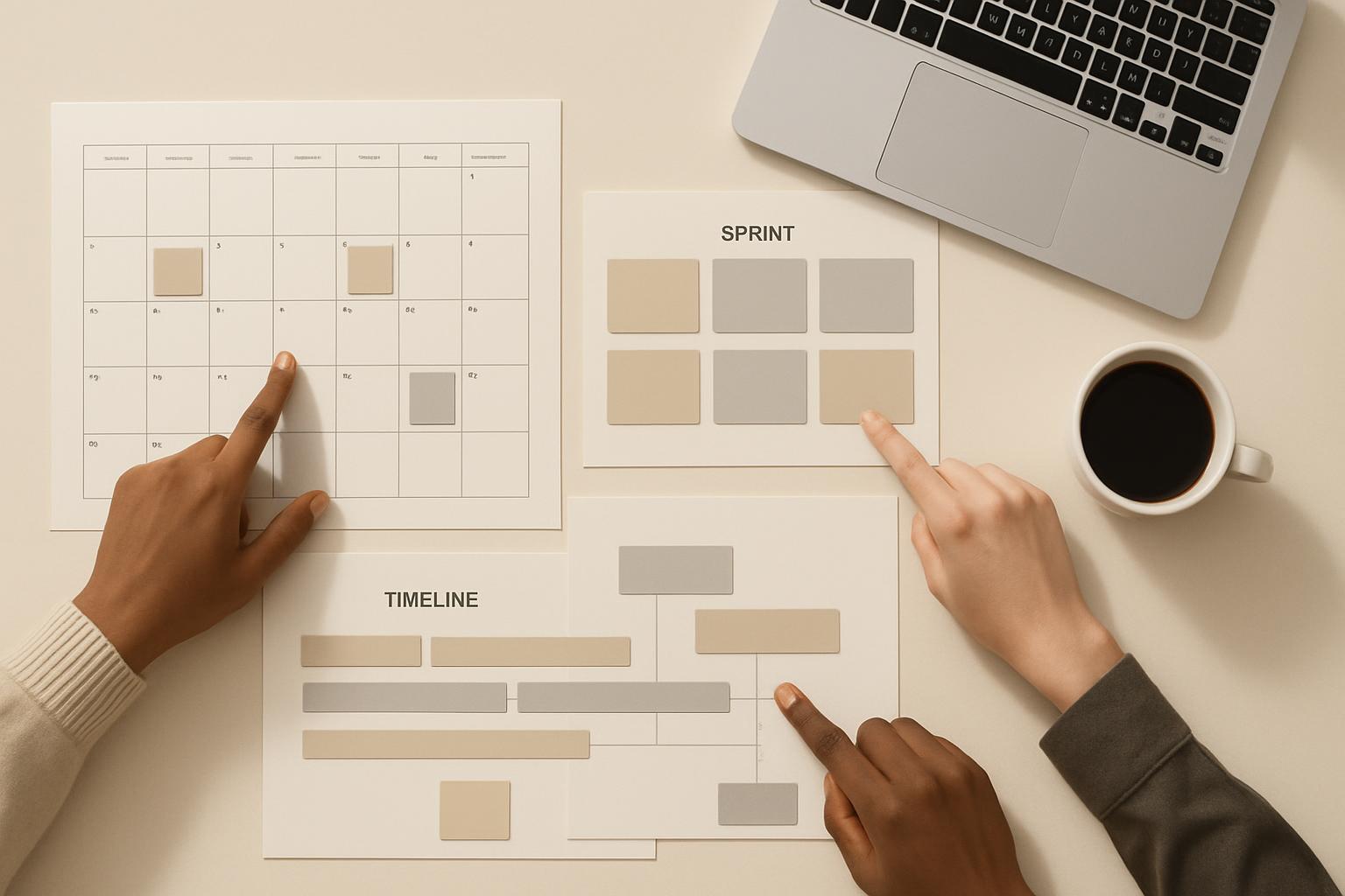 Calendar Templates for Creative Project Sprints - Scheduling