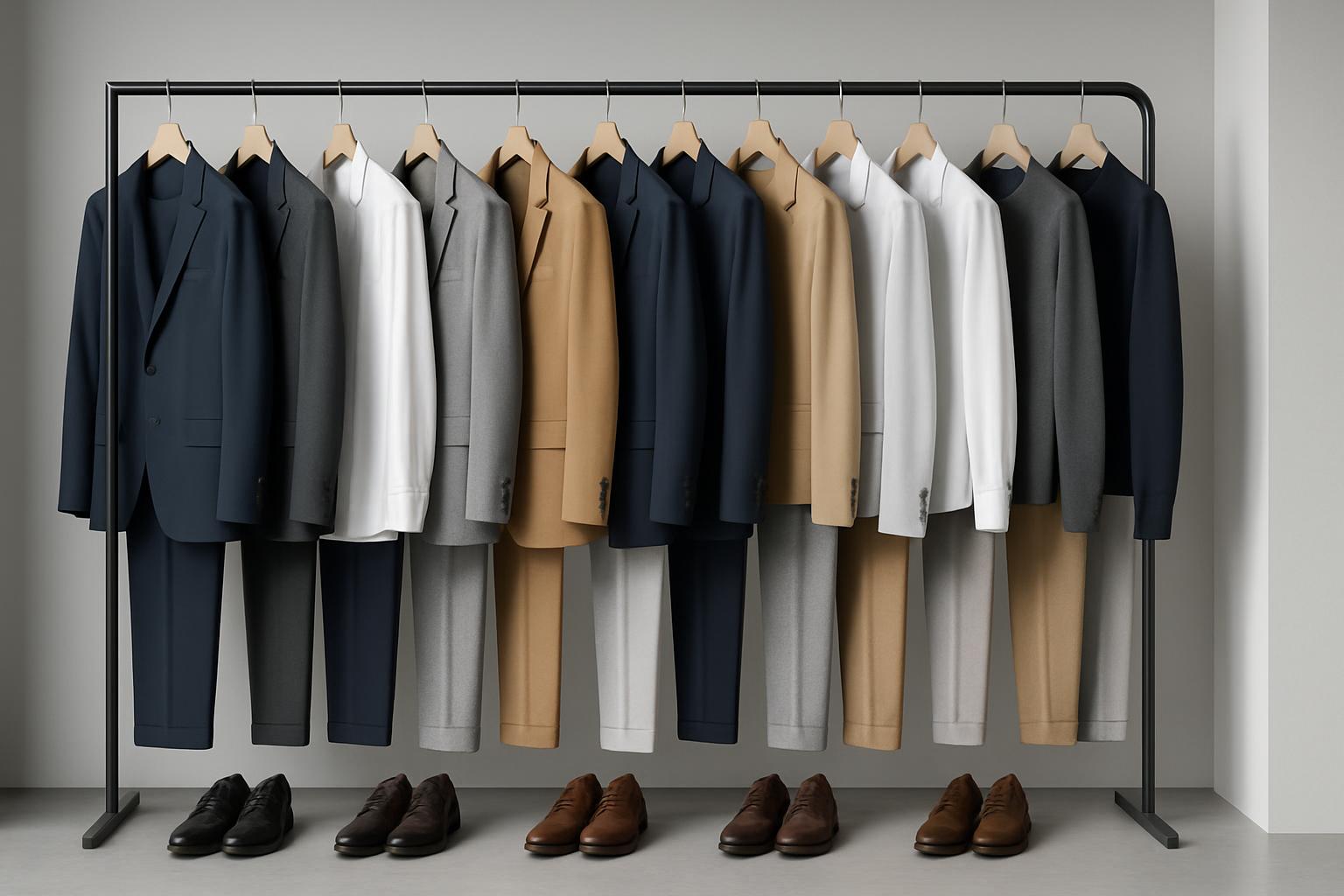 Capsule Wardrobe for Executives - 10-Outfit System