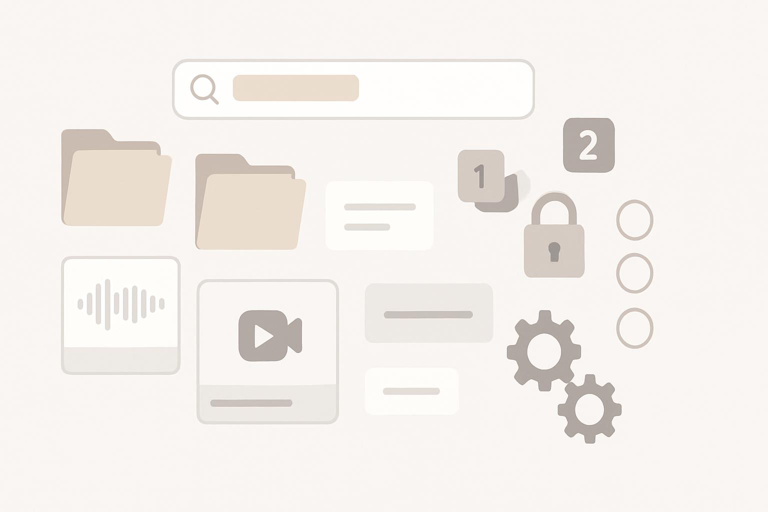 Practical Naming and Filing Conventions for Meeting Recordin