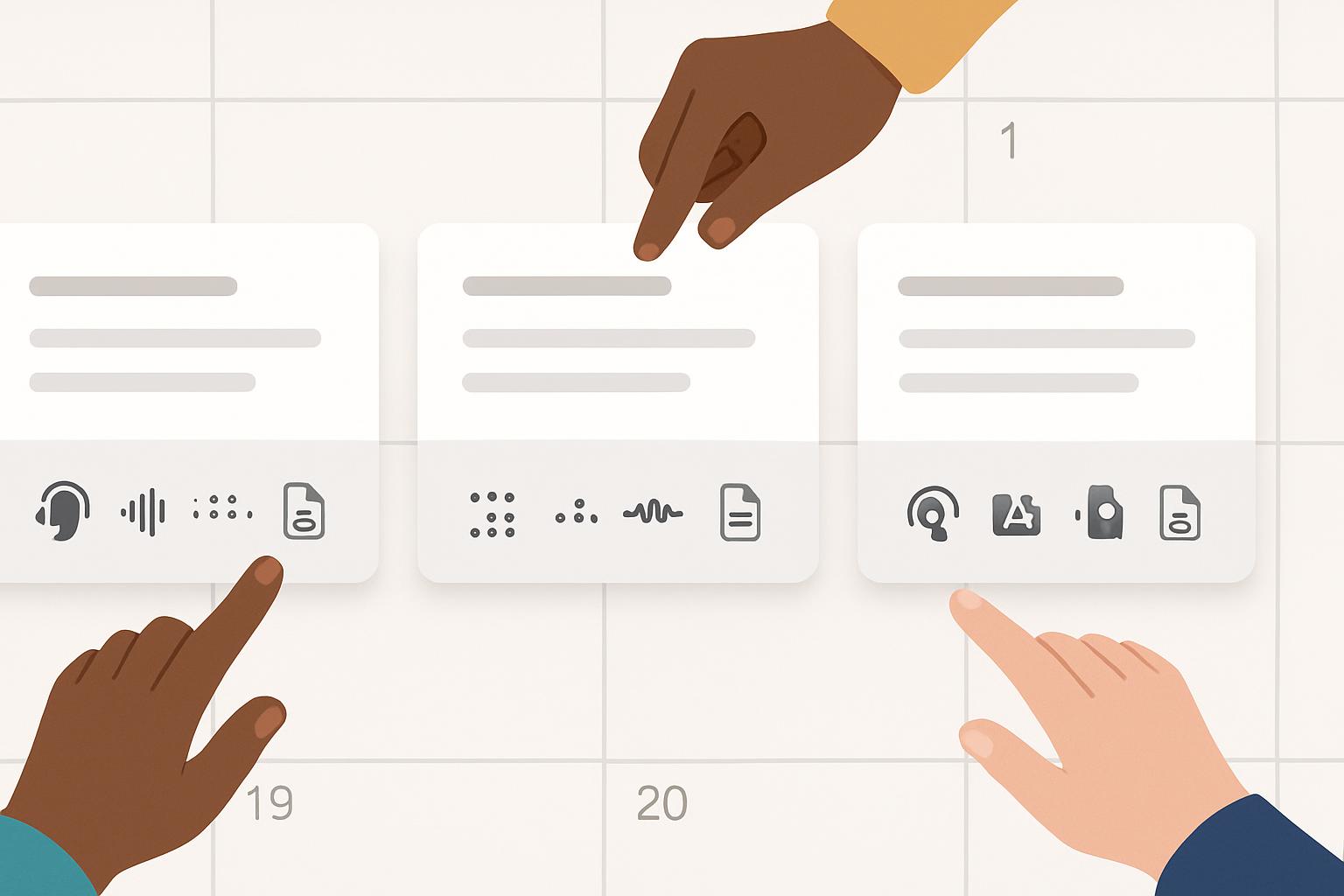 Screen-Reader Friendly Calendar Entries: Expert Guide [2025]