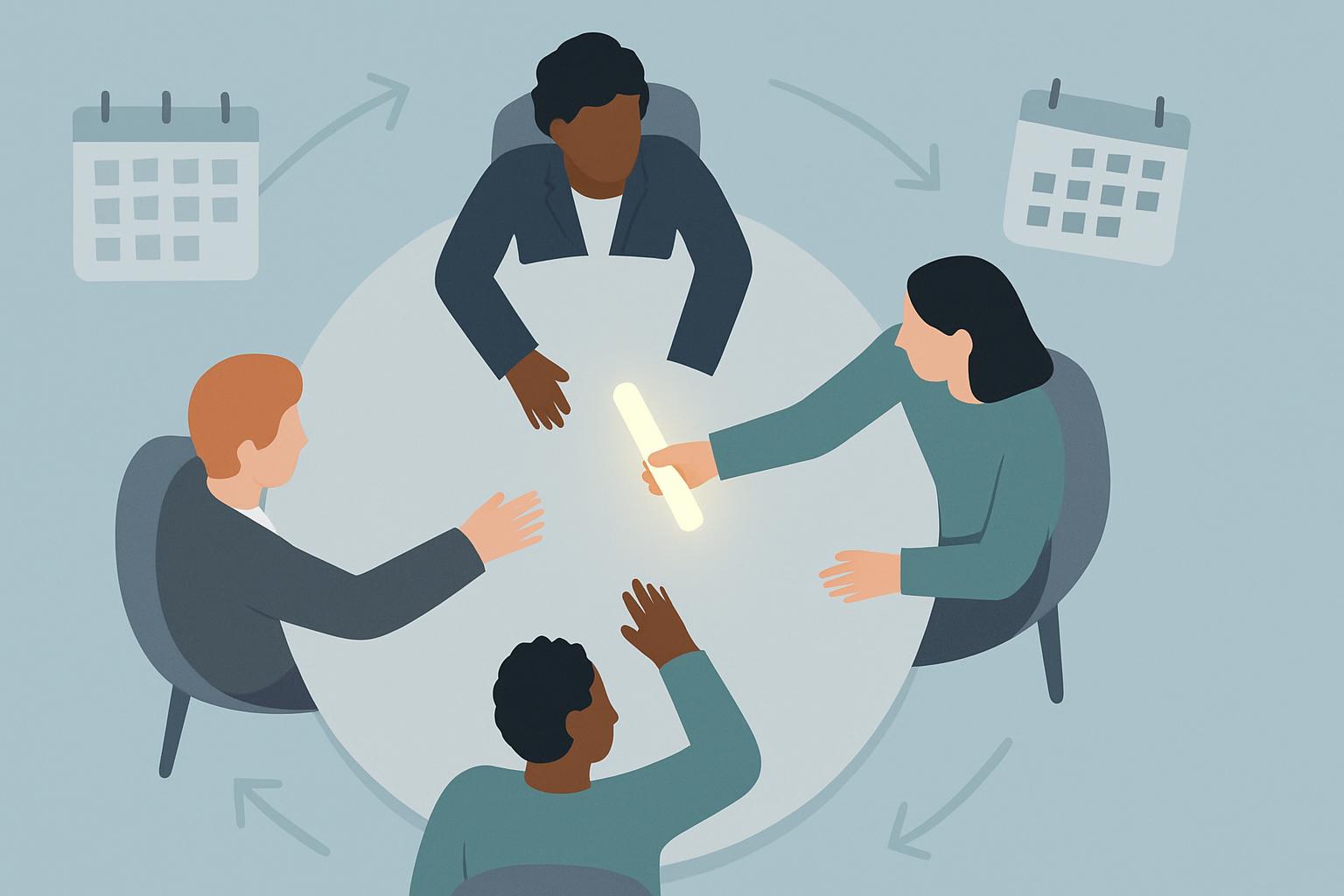 Rotating Facilitation Schedules: How to Design Recurring Mee