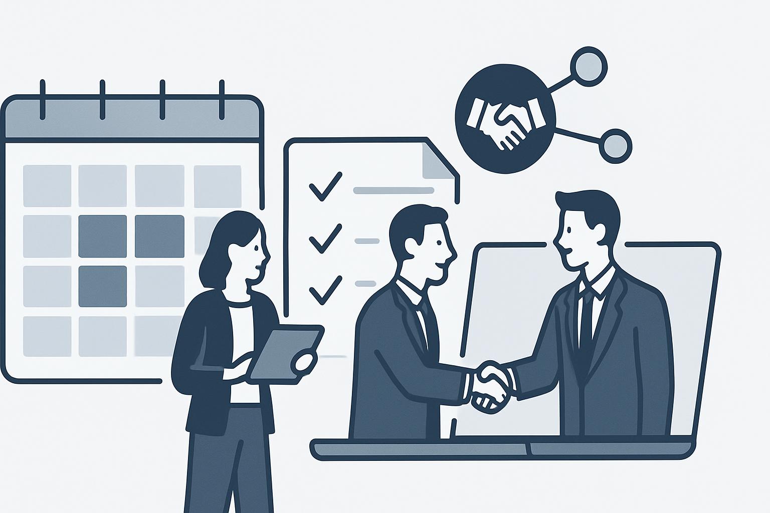 Low-Prep External Intros: Proven Scheduling Frameworks Now
